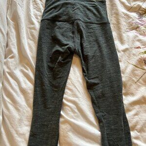 Lululemon Heathered Hunter Green Yoga Pants